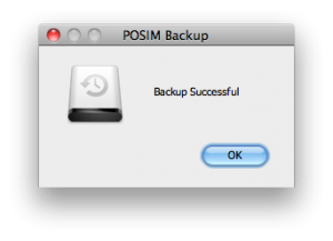 auto backup POSIM EVO mac 3