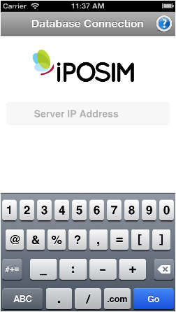 iPOSIM to POSIM EVO mobile database connection