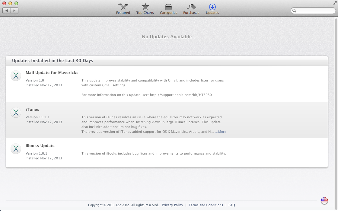 updating software mac osx iposim