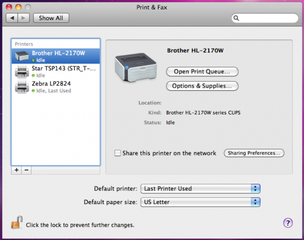 zebra label printer software for mac