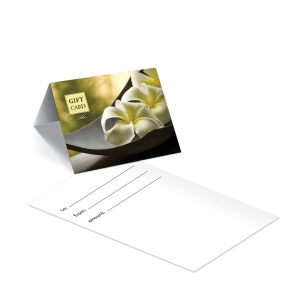 gift card spa generic flowers