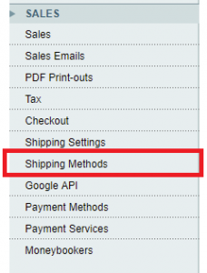 flat rate shipping magento 01